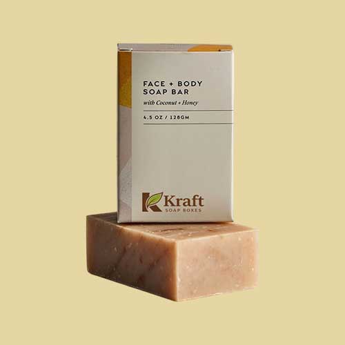 Kraft Bar Soap Boxes
