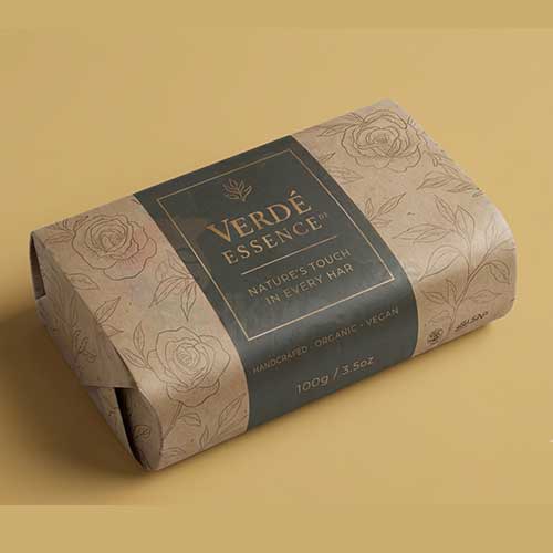 Black Soap Wrapping Paper