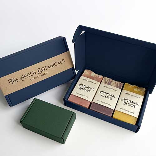 Custom Handmade Soap Gift Packaging Boxes