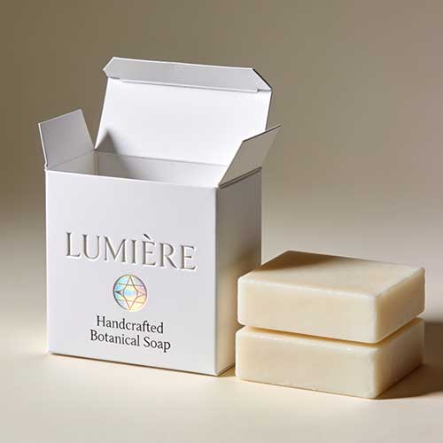 Custom White Soap Boxes