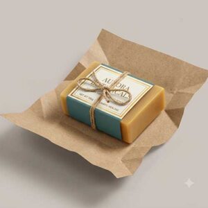 Handmade Soap Wrapping Paper Print