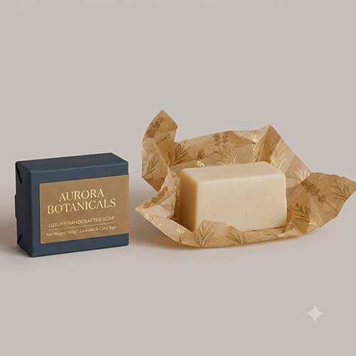 Handmade Soap Wrapping Paper