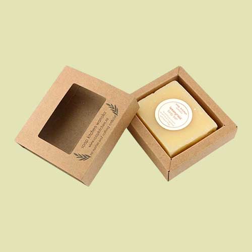 Printed Kraft Soap Boxes