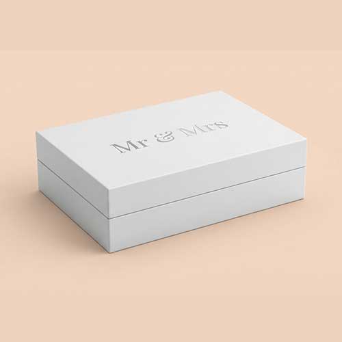 Silver Foil Soap Boxes