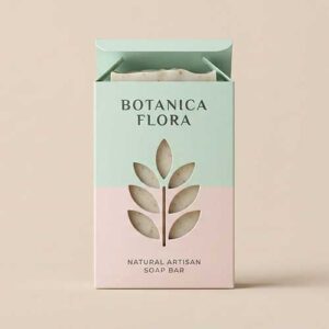 Window Die Cut Soap packaging Boxes